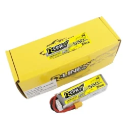 Batterie Tattu lipo R-line 3S 11.1V 550mAh 95C prise xt30
