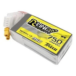 Batterie Tattu lipo 3S 11.1V 750mAh 95C prise XT30 rline