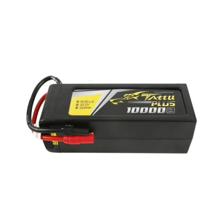 Batterie Tattu Plus lipo 6S 22.2V 10000mAh 25C prise AS150+XT150 plug