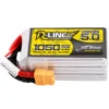 Batterie Tattu R-line V5.0 lipo 6S 22.2V 1050mAh 150C prise XT60