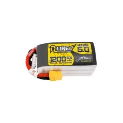 Batterie Tattu R-line V5.0 lipo 6S 22.2V 1200mAh 150C prise XT60