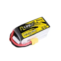 Batterie Tattu R-line V3.0 lipo 6S 22.2V 1300mAh 120C prise xt60