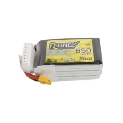 Batterie Tattu R-line V1.0 lipo 6S 22.2V 650mAh 95C prise XT30