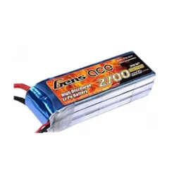 Batterie Tx GensAce lipo 3S 11.1V 2700mAh prise Futaba/JST-XHR-3P/JST-SYP