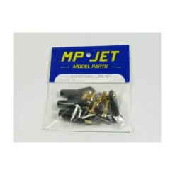 2451B - Chape M3 rotule à embase courte filetée M3 + écrous (6pcs) - Mp Jet