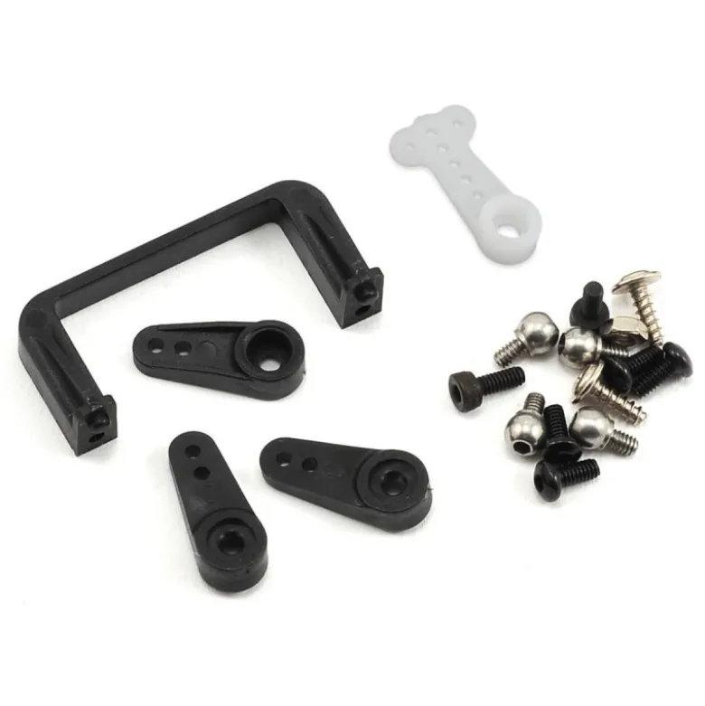 Blade 270 CFX - Bras de servo/Chapes/support de servo d''anticouple