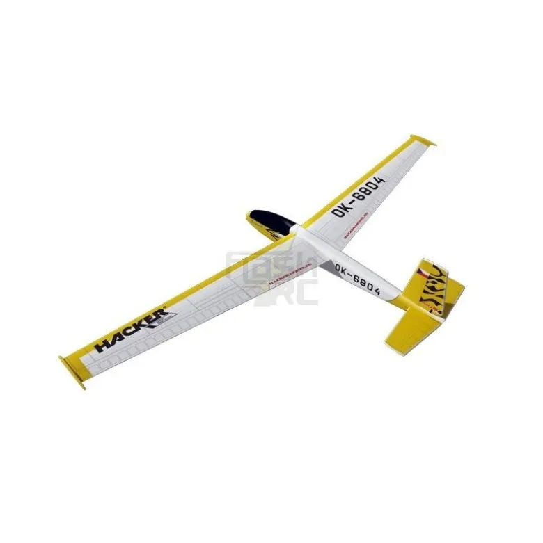 Blanik jaune env.2.00m ARF ailes/empennages recouverts Hacker ModeL