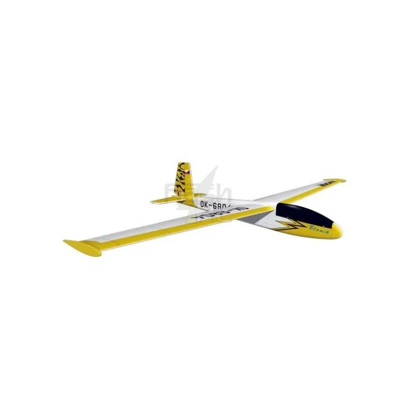 Blanik jaune env.2.00m ARF ailes/empennages recouverts Hacker ModeL