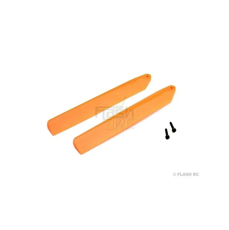 BLH3908OR - Paire de pales principales hautes performances oranges - Blade mCP X BL E-Flite