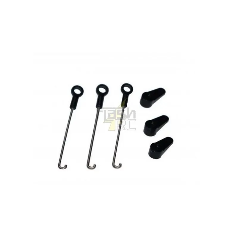 BLH3410 - Set de tringleries de Servos - Blade 180 CFX E-Flite