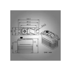 Blue Bird servo BMS-41A 47.5Kg 0.11s 78g