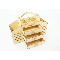Boite à outils en CTP à monter 30x15x10,5cm