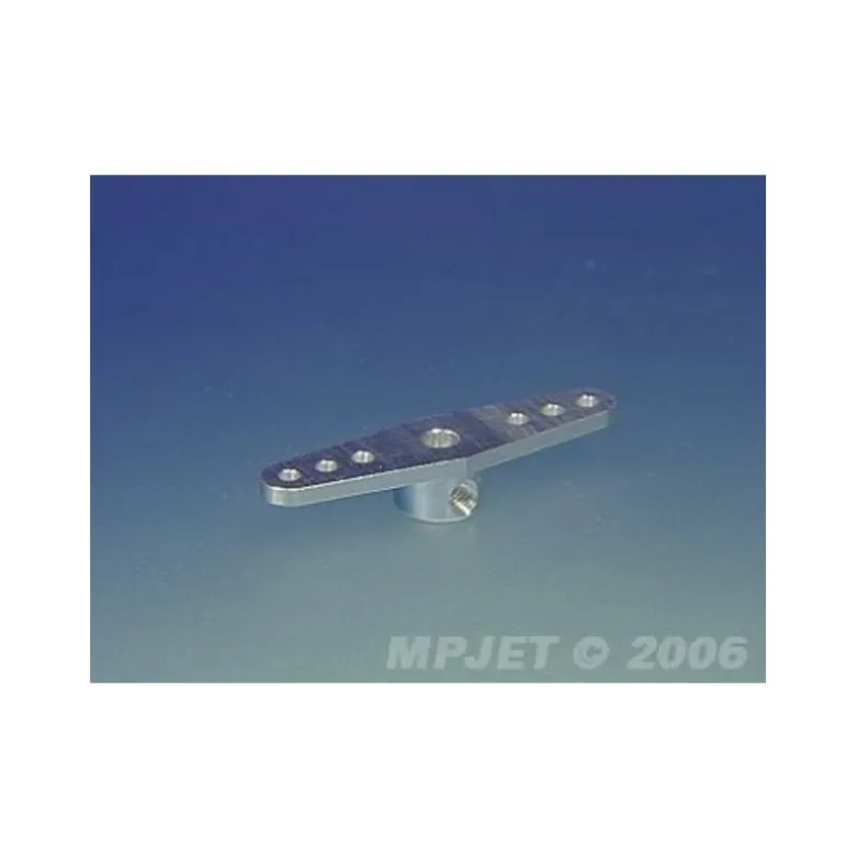 Bras commande double long 40mm pour axe 4mm Mp Jet (1pc)