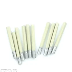 10 BROSSES FIBRE 4mm DE RECHANGE