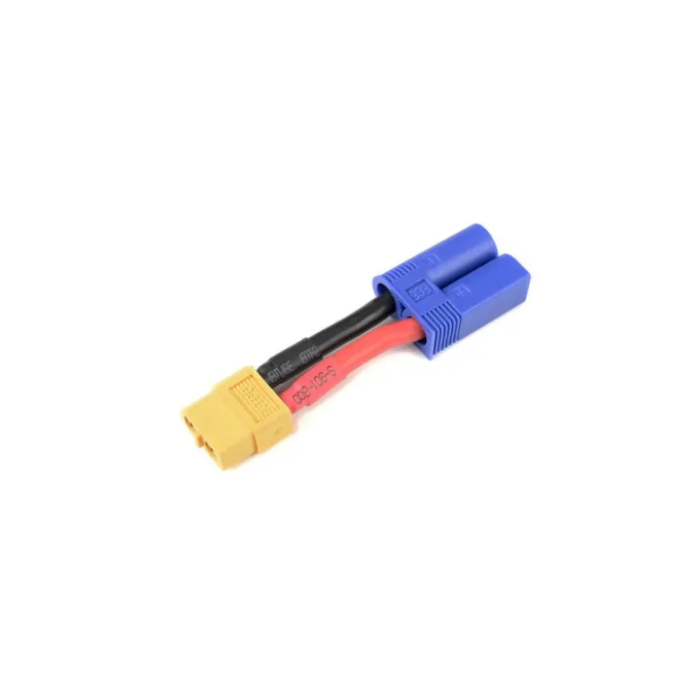 CABLE ADAPTATEUR FILS 12AWG POUR EC5 MALE A XT60 FEMELLE