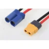 Cable de charge XT60 femelle EC5 male - Amass