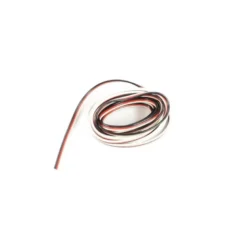 Cable Servo 3 brins 1,0mm² plat type Futaba 5m Muldental