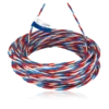 Cable souple silicone 3 brins 0,5mm² torsadé 100m PowerBox Maxi Premium