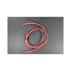 Cable souple silicone cuivre 0,34mm² 2x2m R+N Muldental