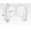 Caches-Servo plastique dia.57mm (1x paire) Topmodel CZ