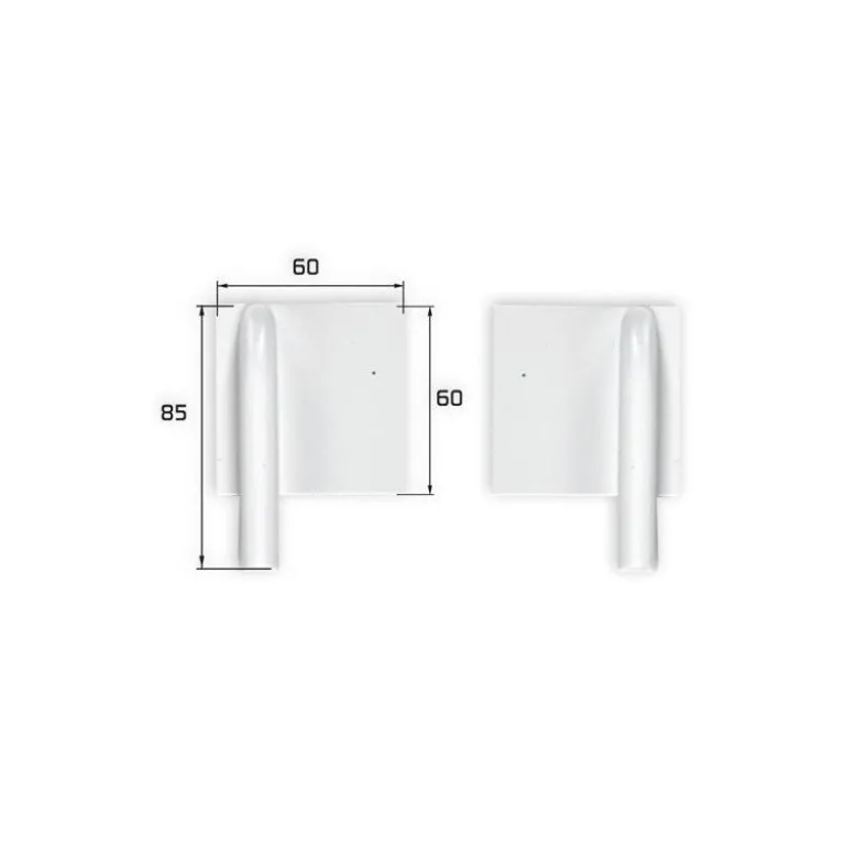 Caches-Servo plastique 53x38mm (1x paire) Topmodel CZ