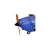 Capot moteur bleu Sbach 342 1200 - Hacker ModeL
