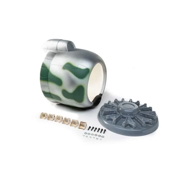 Capot moteur et faux moteur : Ki-43 60cc HANGAR 9