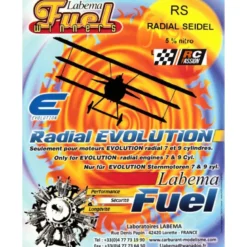 Carburant aéro RS 5l. MIXTE 5% nitro /7% huile pour Seidel 4T Labema