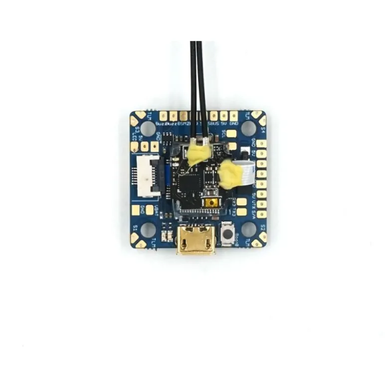 Carte de vol avec récepteur RXSR-FC (Omnibus F4 Nano V7) FrSky