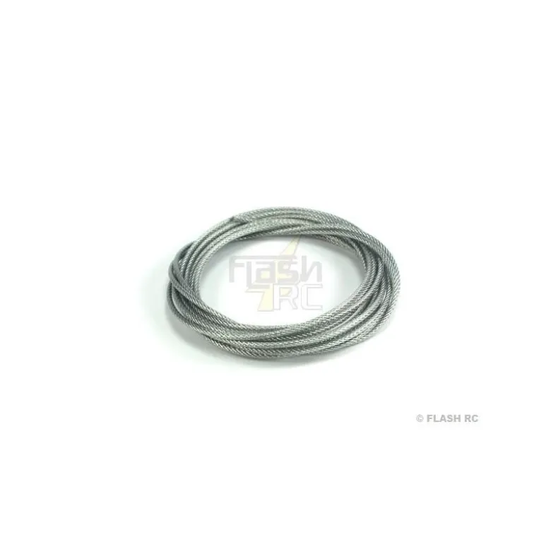 Câble acier vernis 2mm L:1m - KAVAN