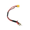 Câble de charge XT60 (XH) vers Lipo voiture 2S avec 4mm ou 5mm doré
