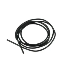 Câble silicone 0.75mm² Noir - 1m Amass