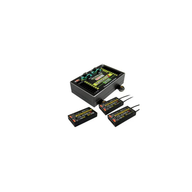 Central Box 210 Duplex 2.4EX + 2x Rsat2 + 1x RC switch - Jeti