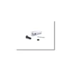 Chape Alu axe Ø 2,5 M3 longueur 20mm 6pcs