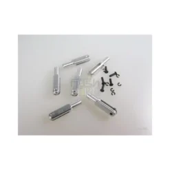 2161 - Chape alu M3 L:30mm axe:1.6mm (6 pcs) Mp Jet