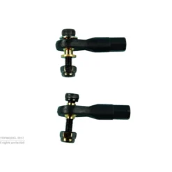 CHAPE A ROTULE, Ø4,8, M2,5/2,5 6pcs+6pcs