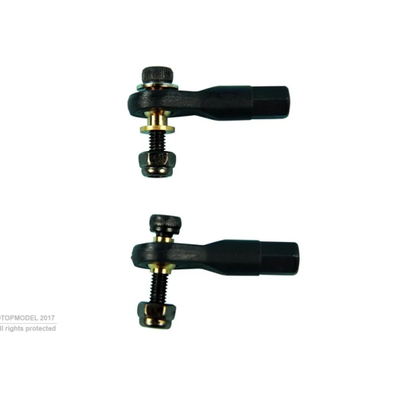 CHAPE A ROTULE, Ø4,8, M2,5/2,5 6pcs+6pcs