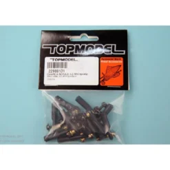 CHAPE A ROTULE, Ø6,2, M3/3 6pcs+6pcs