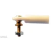 CHAPE A ROTULE V1, Ø4, M2/M2 COURTE 2pcs