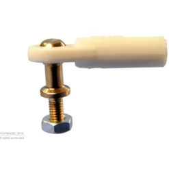 CHAPE A ROTULE V1, Ø5, M2,5/M2,5 LONGUE 2pcs