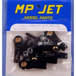 CHAPE A ROTULE V1, Ø7, M4/3 6pcs