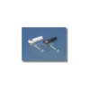 2422 - Chape M2 rotule à embase courte percée 2mm + boulons (2pcs) - Mp Jet