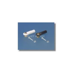 2432- Chape M2.5 rotule à embase courte percée 2mm + boulons (2pcs) - Mp Jet