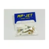 2453 - Chape M3 rotule à embase longue filetée M3 + écrous (6pcs) - Mp Jet