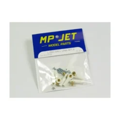 2405 - Chape M2 rotule à embase longue percée 1.6mm + boulons (6pcs) - Mp Jet