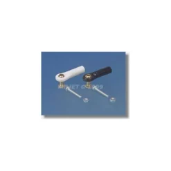 2435 - Chape M2.5 rotule à embase longue percée 2mm + boulons (6pcs) - Mp Jet
