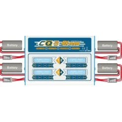 Chargeur CQ3 4x100W 12V/220V EV PEAK