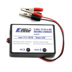 Chargeur 3-Eléments LiPo avec équilibreur, 0.8A