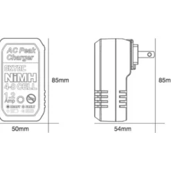 Chargeur eN18 4-8 NiMh Tamiya 18W 220V Sky-Rc