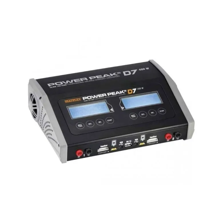 Chargeur Power Peak D7 EQ-BID 2x200W 12/220V Multiplex